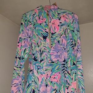 Lilly Pulitzer Half Zip Pullover UPF 50+